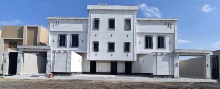 5 شقق للبيع _الجبيل الضاحيه_الحي الثاني_المجاور الثالث_رقم الارض 30