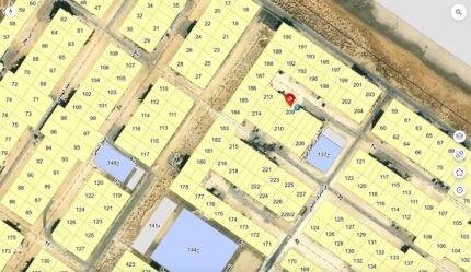 ارض للبيع_الجبيل الضاحية_الحي الرابع_غرناطه_مساحة 600 م