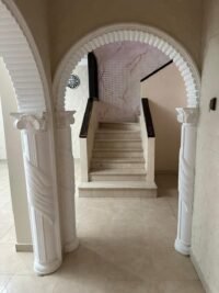 فيلا متصلة متميزة (زاوية ممر) | الجبيل الصناعية ـ حي الأحساء الشمالية ـ 411م²