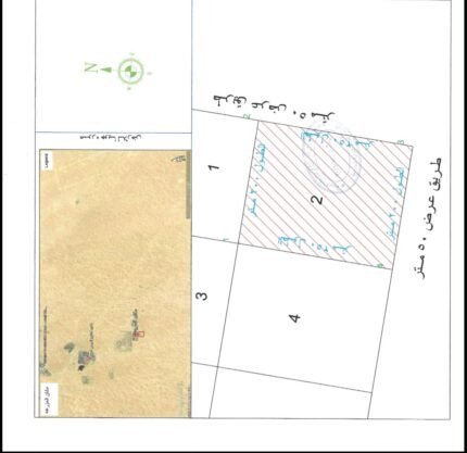 أرض للبيع بمساحة 50,000م² | الجبيل (طفيح)