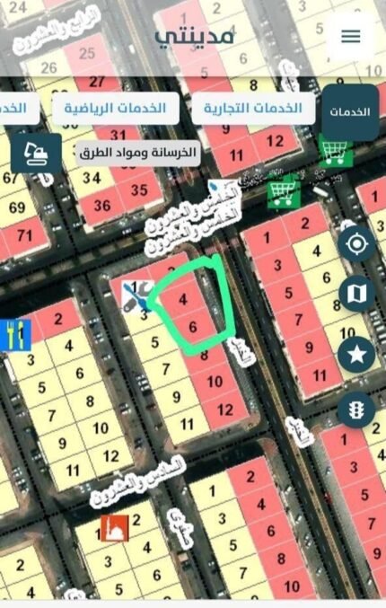 أرض تجارية للبيع 650م² | الخبر – حي الثقبة