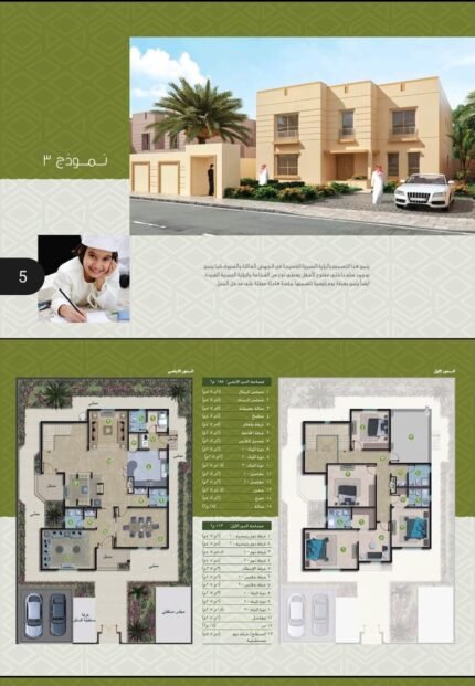 فيلا للبيع 508م² | الجبيل الصناعية – حي المطرفية (محلة السنابل)
